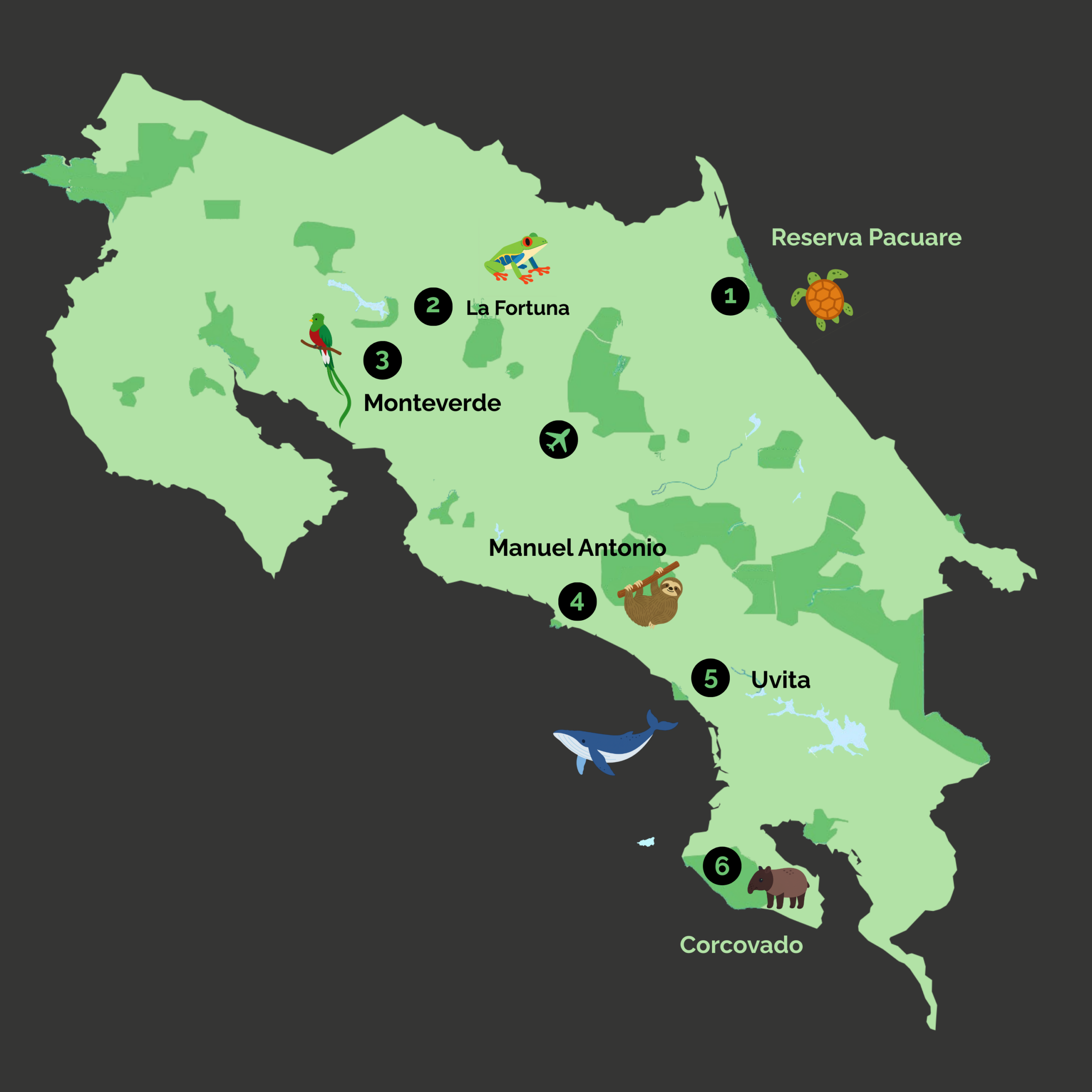 costa rica - esencia de ecos